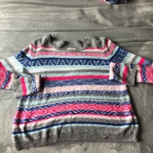 Hollister striped sweater